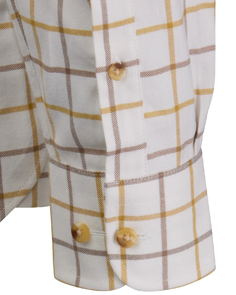 Laksen Mens Edgar Brushed Organic Cotton Shirt - Image 3