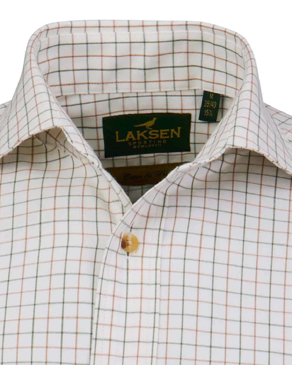 Laksen Mens Irving Cotton Wool Shirt - Image 2