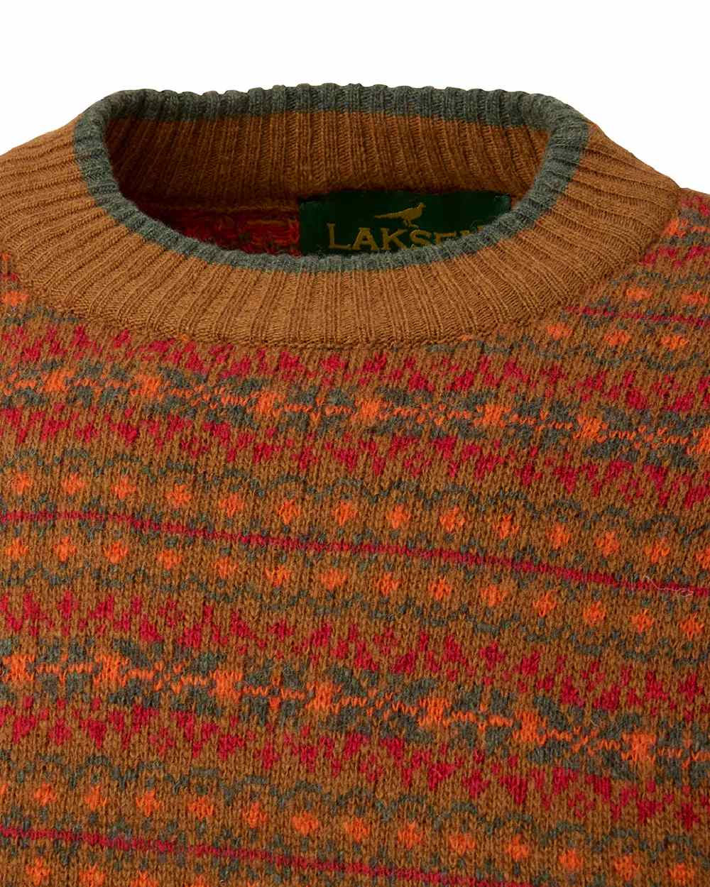 Laksen Mens Voss Jacquard Sweater - Image 2