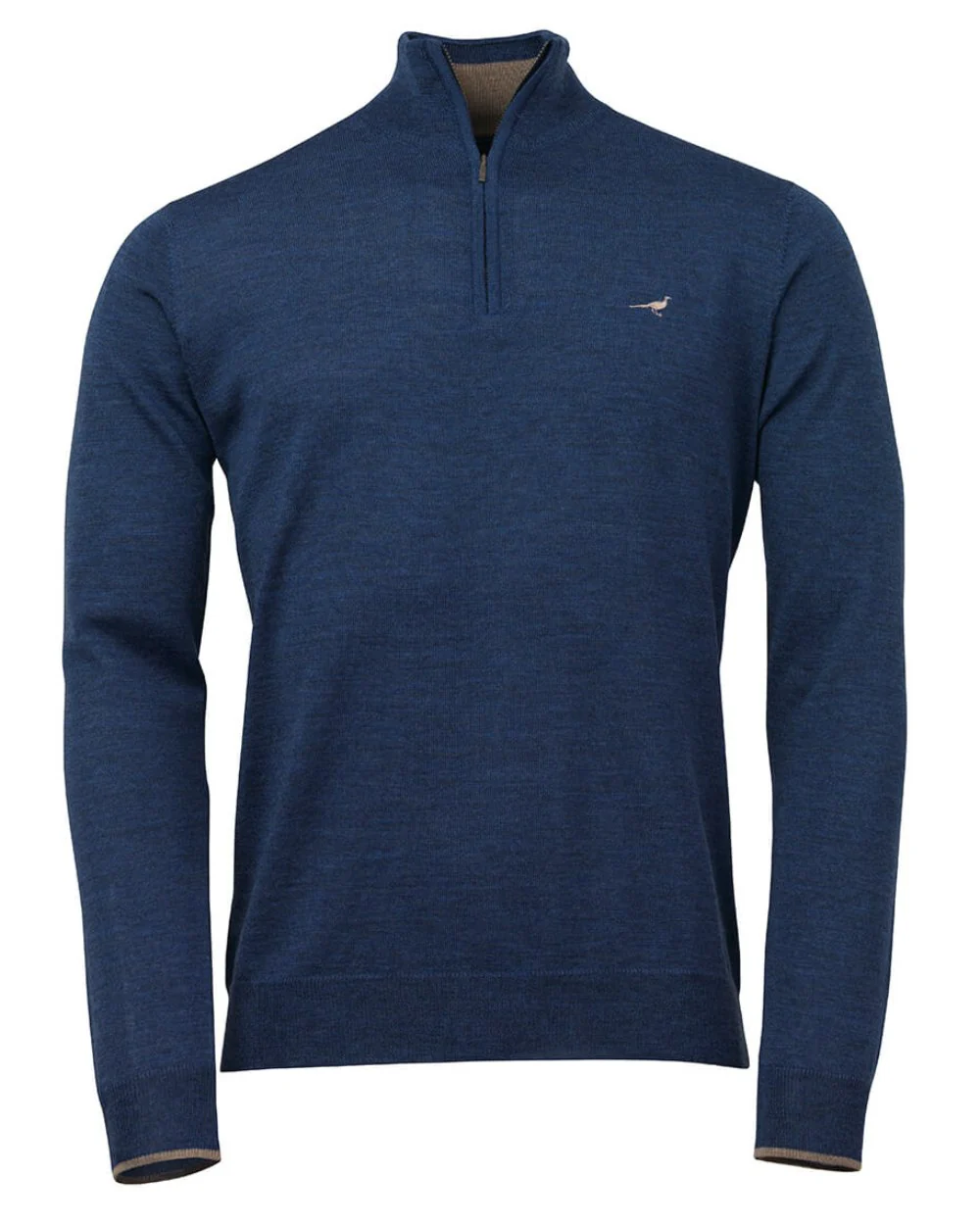 Laksen Norfolk Zip Neck Merino Sweater - Image 4