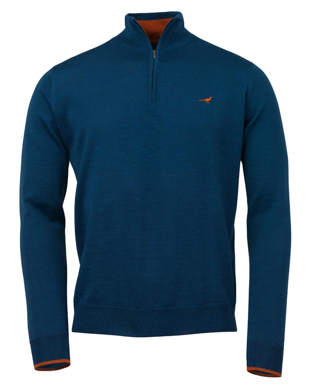 Laksen Norfolk Zip Neck Merino Sweater - Image 6