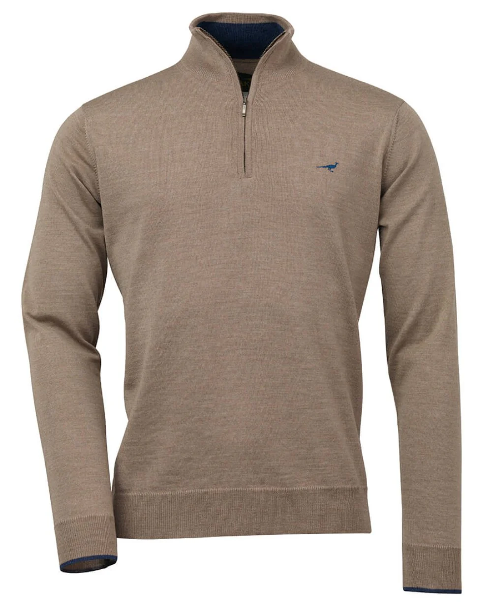 Laksen Norfolk Zip Neck Merino Sweater - Image 7