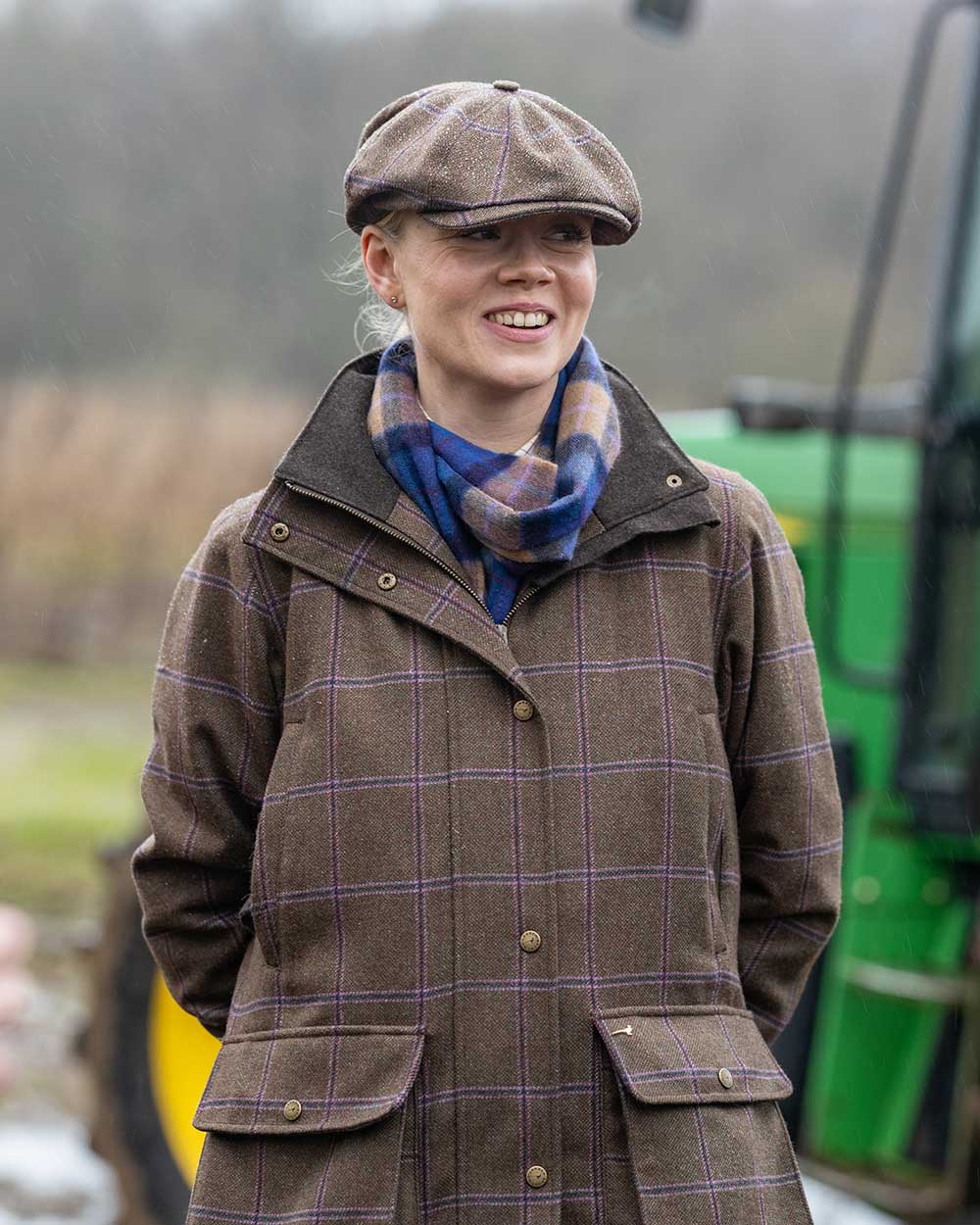 Laksen Pippa Tweed Coat with CTX - Image 2