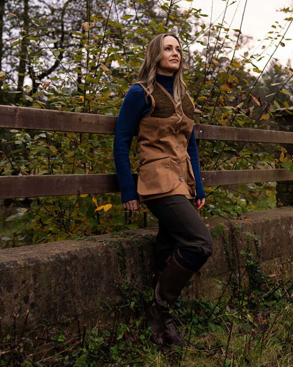 Laksen Womens Pennyton Beauly Shooting Vest - Image 2