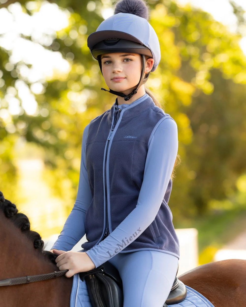 LeMieux Childrens Bobbi Fleece Gilet - Image 3