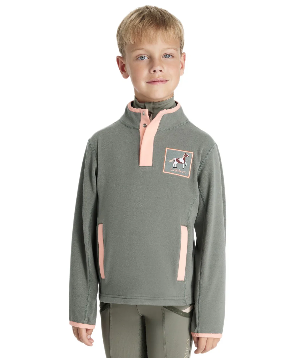 LeMieux Childrens Mini Mae Popper Fleece - Image 10