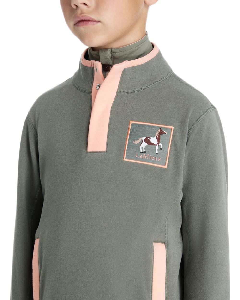 LeMieux Childrens Mini Mae Popper Fleece - Image 12