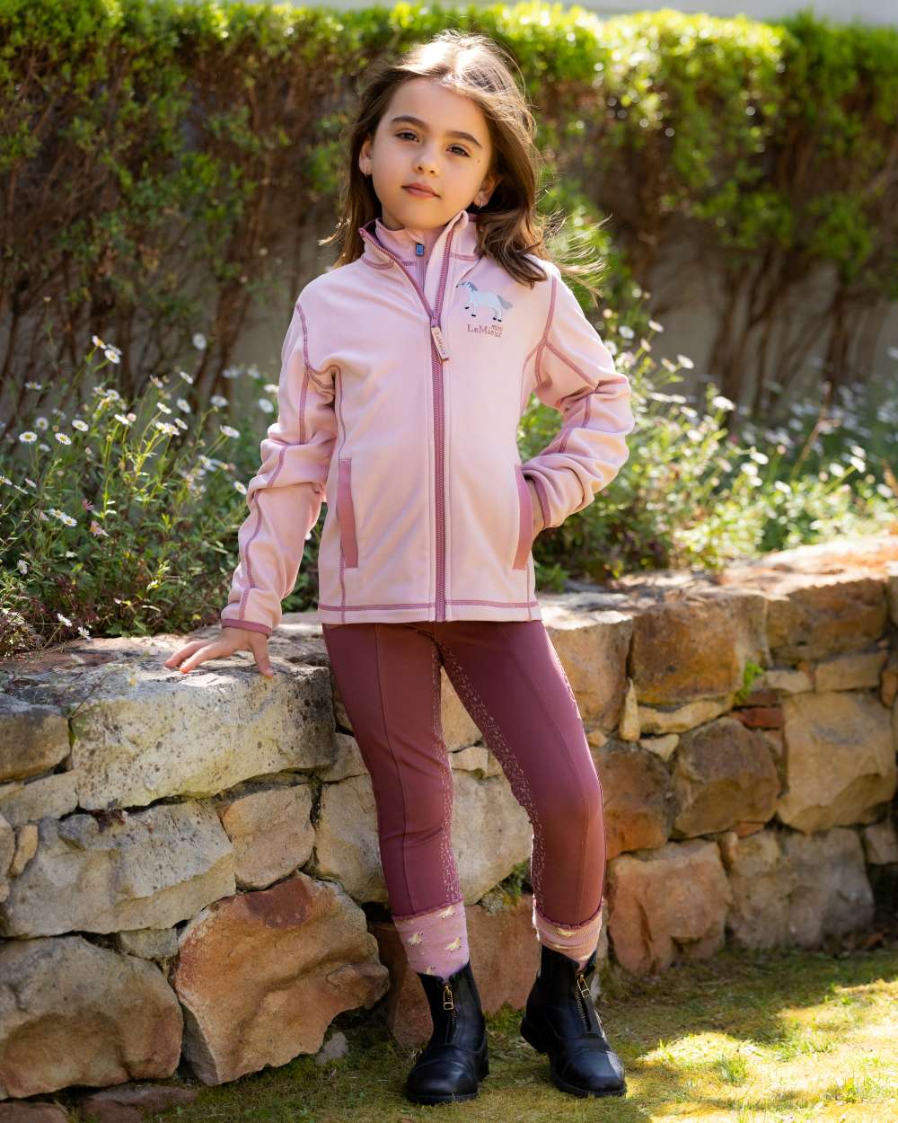 LeMieux Childrens Mini Mari Micro Fleece Jacket - Image 10