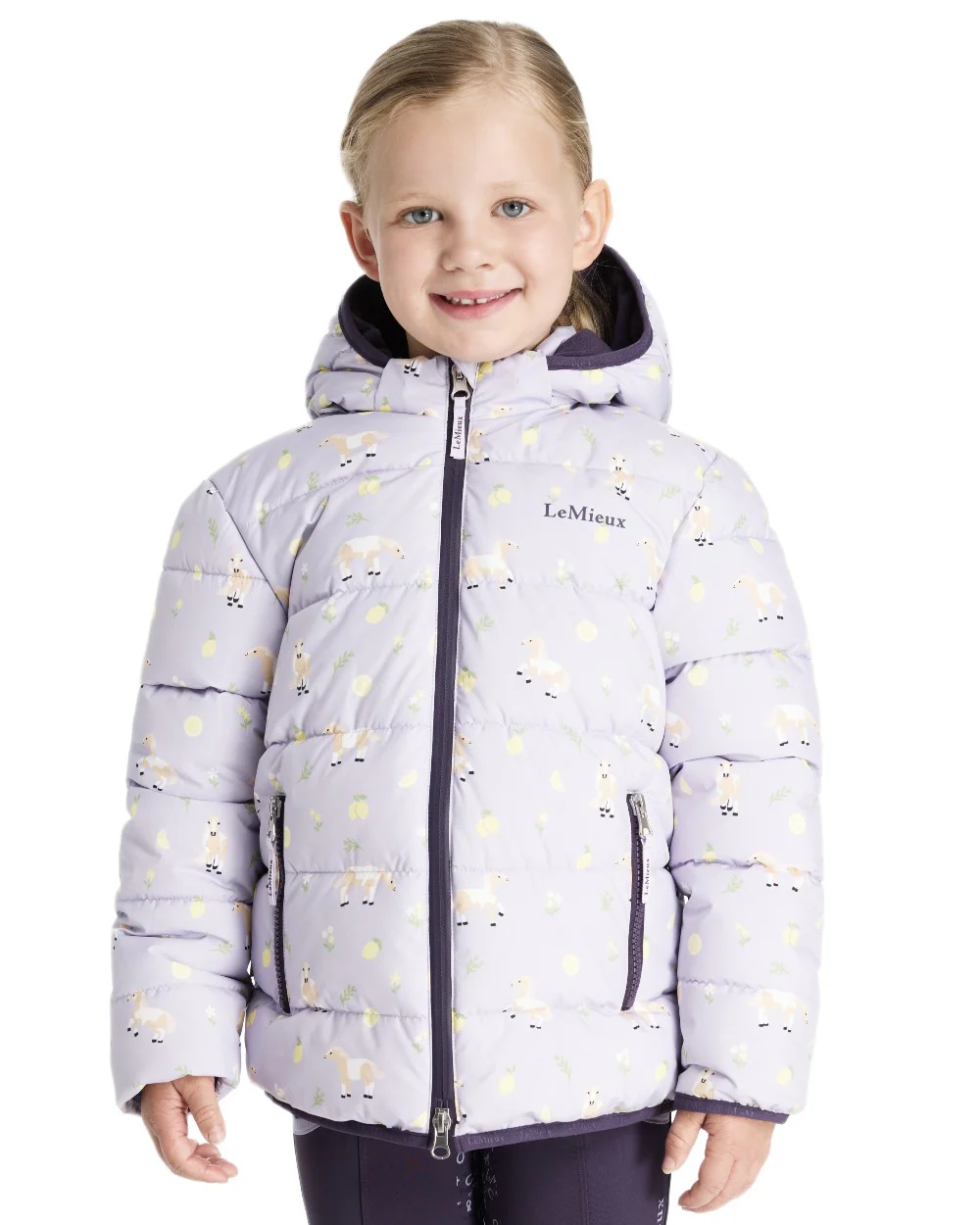 LeMieux Childrens Mini Printed Lilo Puffer Jacket - Image 4