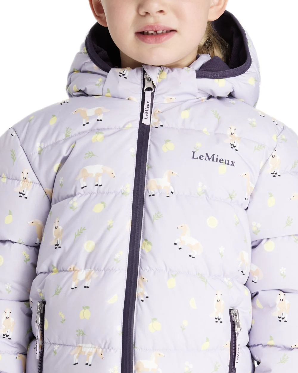 LeMieux Childrens Mini Printed Lilo Puffer Jacket - Image 7