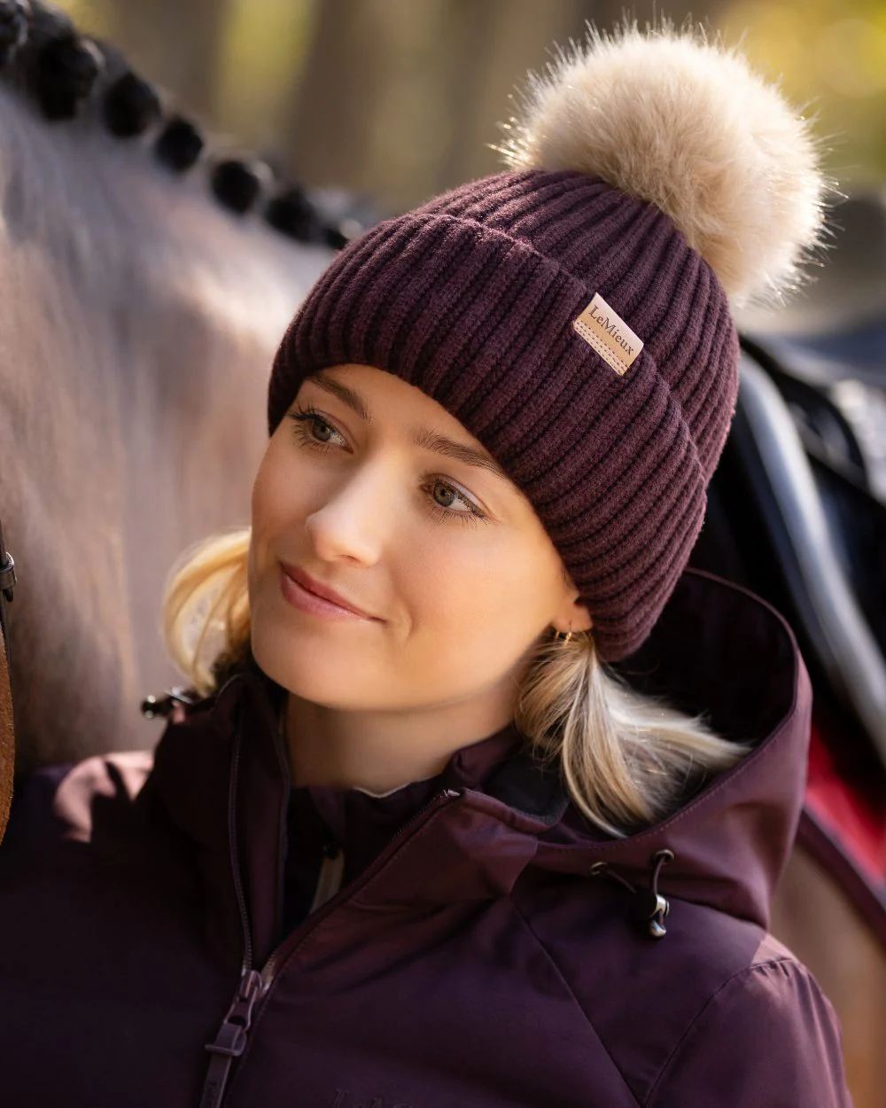 LeMieux Clara Rib Beanie - Image 2