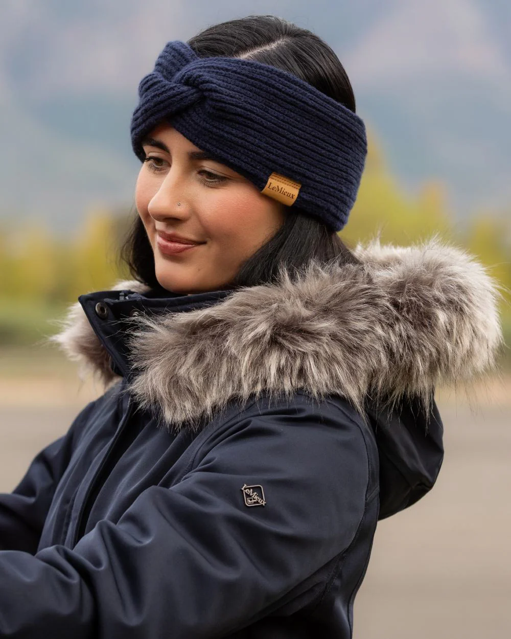 LeMieux Clara Rib Knot Headband - Image 3