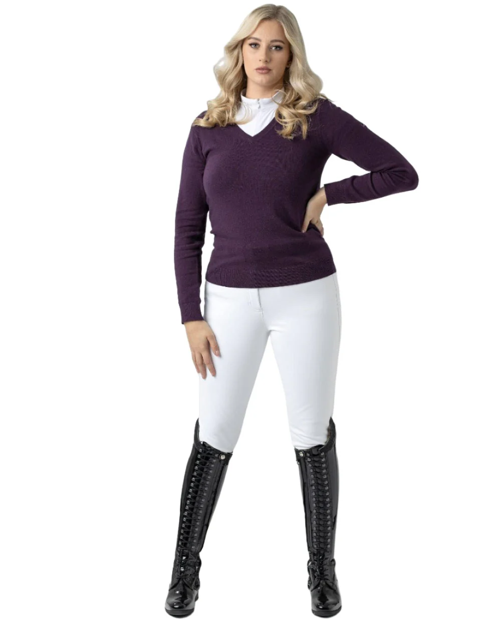 LeMieux Drytex Waterproof Breeches Knee Grip - Image 3