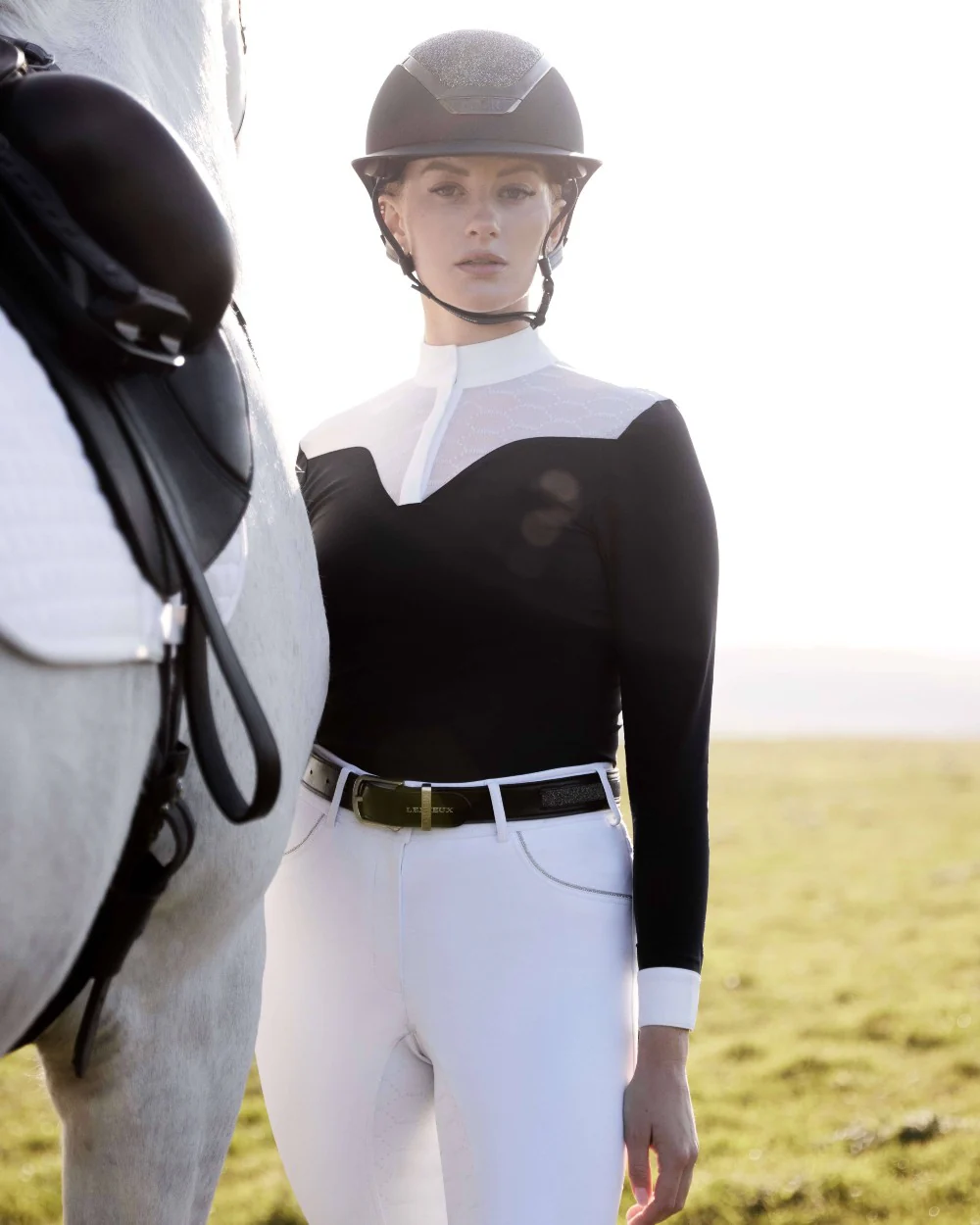 LeMieux Emily Long Sleeve Show Shirt - Image 8