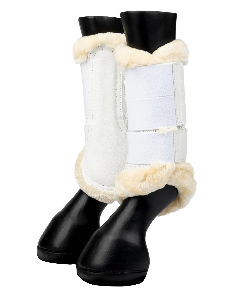LeMieux Fleece Edged Mesh Brushing Boots - Image 11