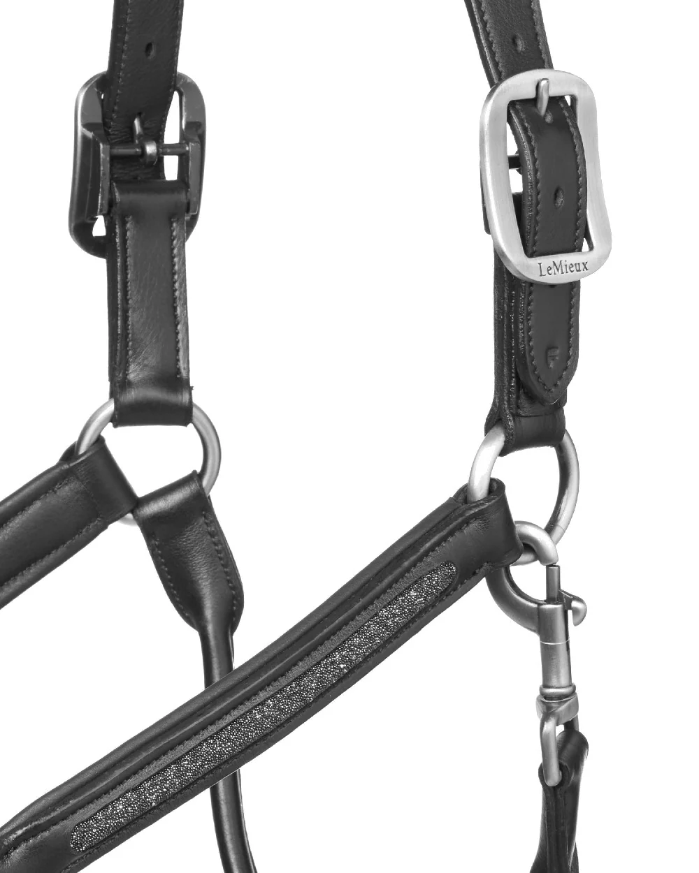 LeMieux Leather Crystal Headcollar - Image 3