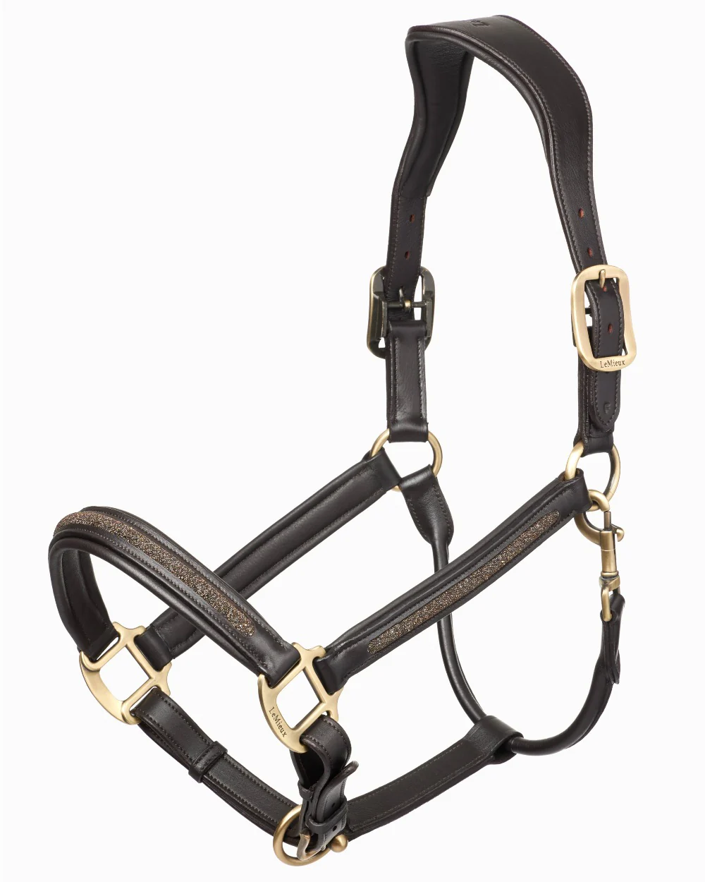 LeMieux Leather Crystal Headcollar - Image 5
