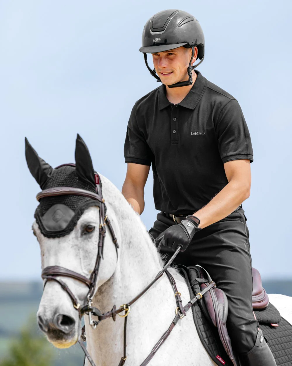 LeMieux Mens Classique Polo T-Shirt - Image 2