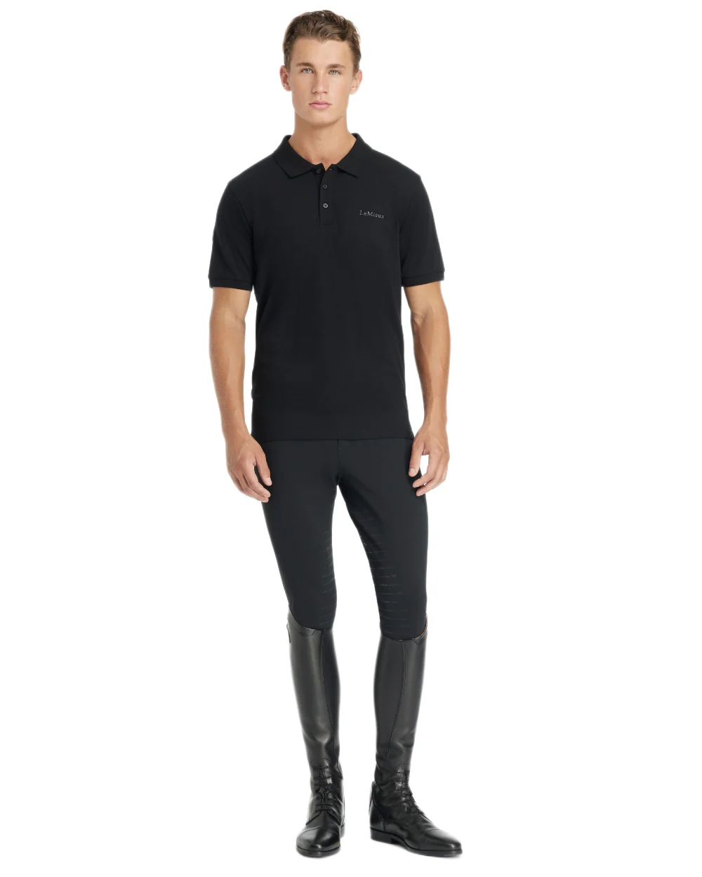 LeMieux Mens Classique Polo T-Shirt - Image 3