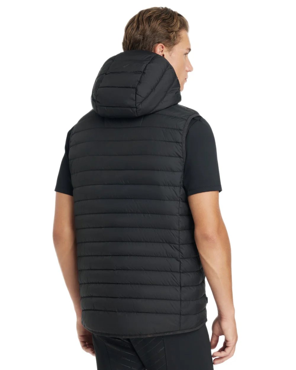 LeMieux Mens Hooded Puffer Gilet - Image 10
