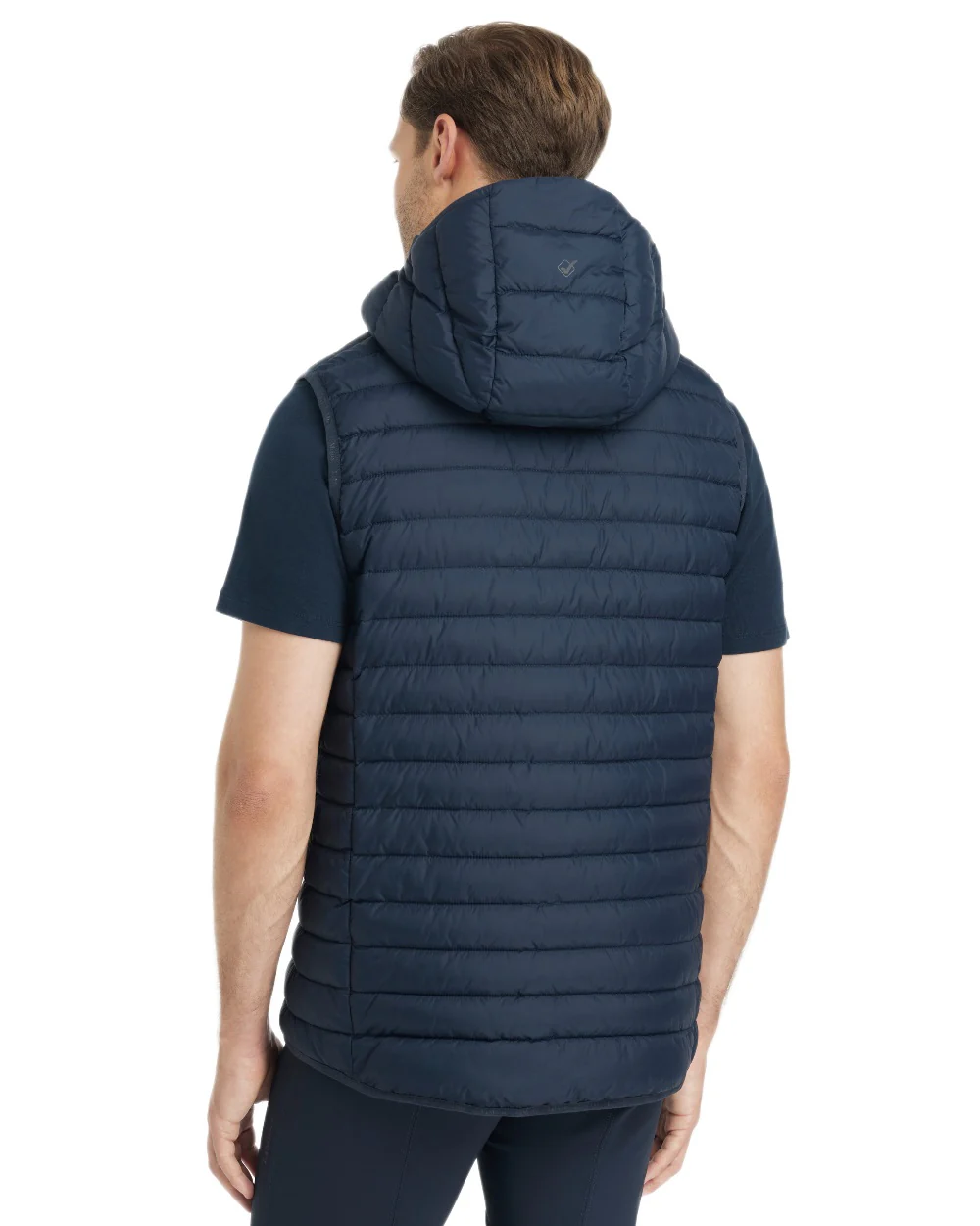 LeMieux Mens Hooded Puffer Gilet - Image 4