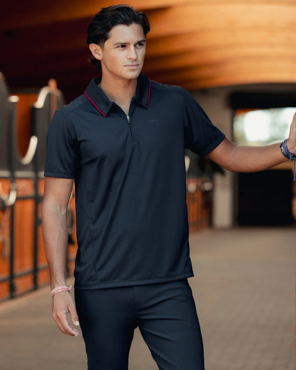 LeMieux Mens Performance Polo T-Shirt - Image 3