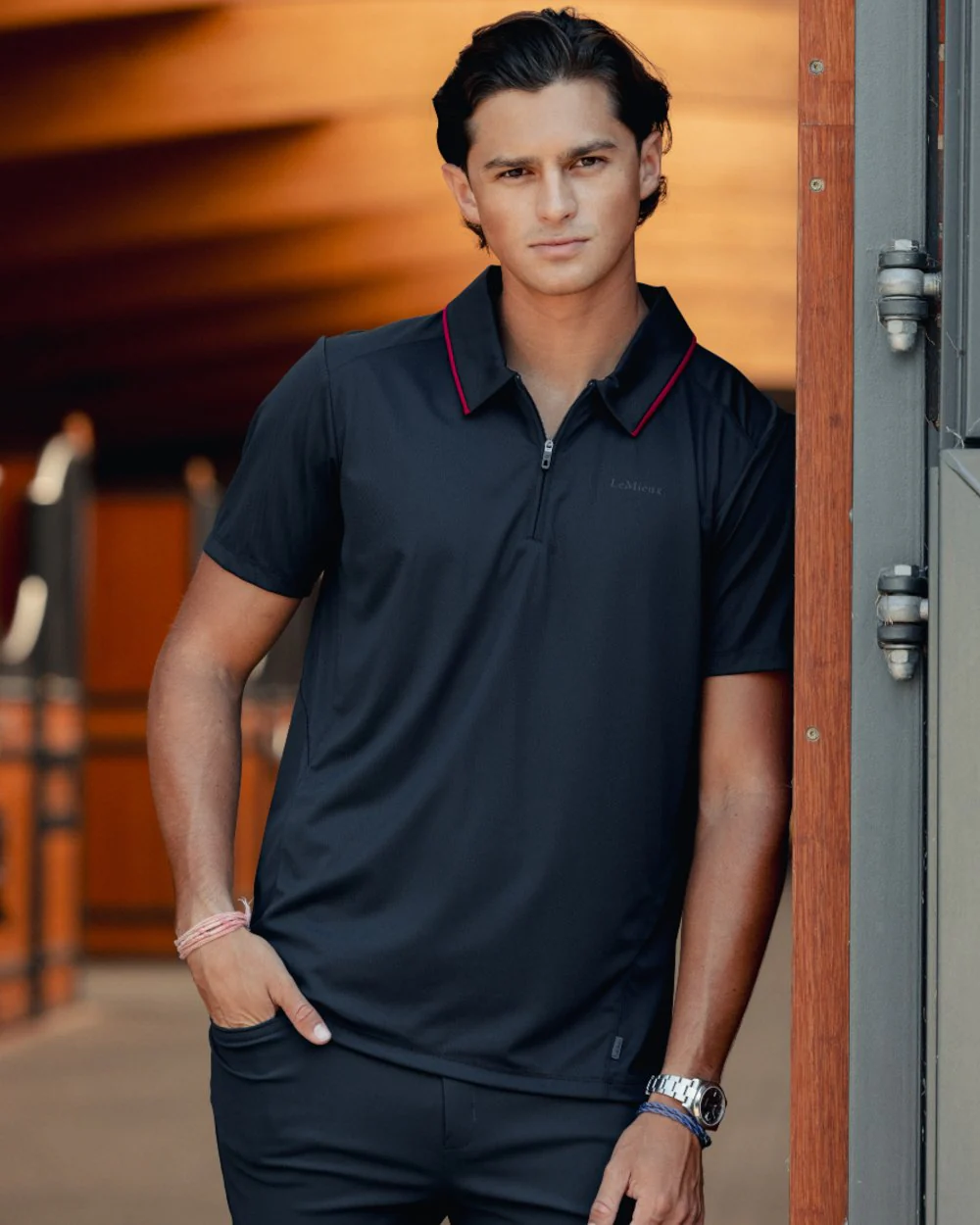 LeMieux Mens Performance Polo T-Shirt - Image 8