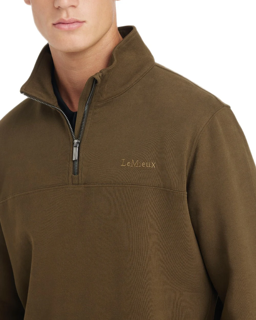 LeMieux Mens Quarter Neck Sweater - Image 4