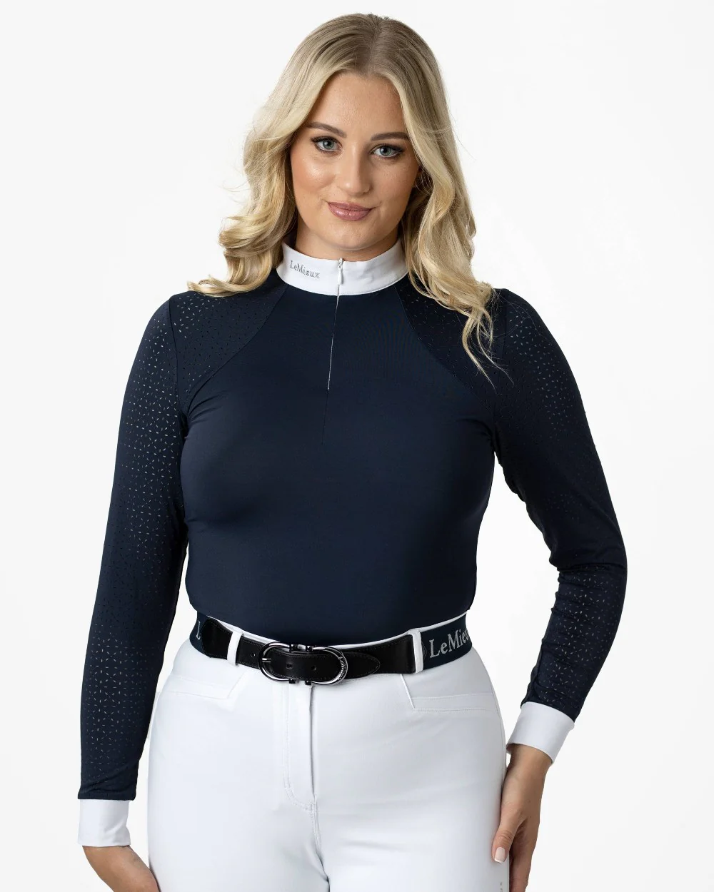 LeMieux Olivia Long Sleeve Show Shirt - Image 6
