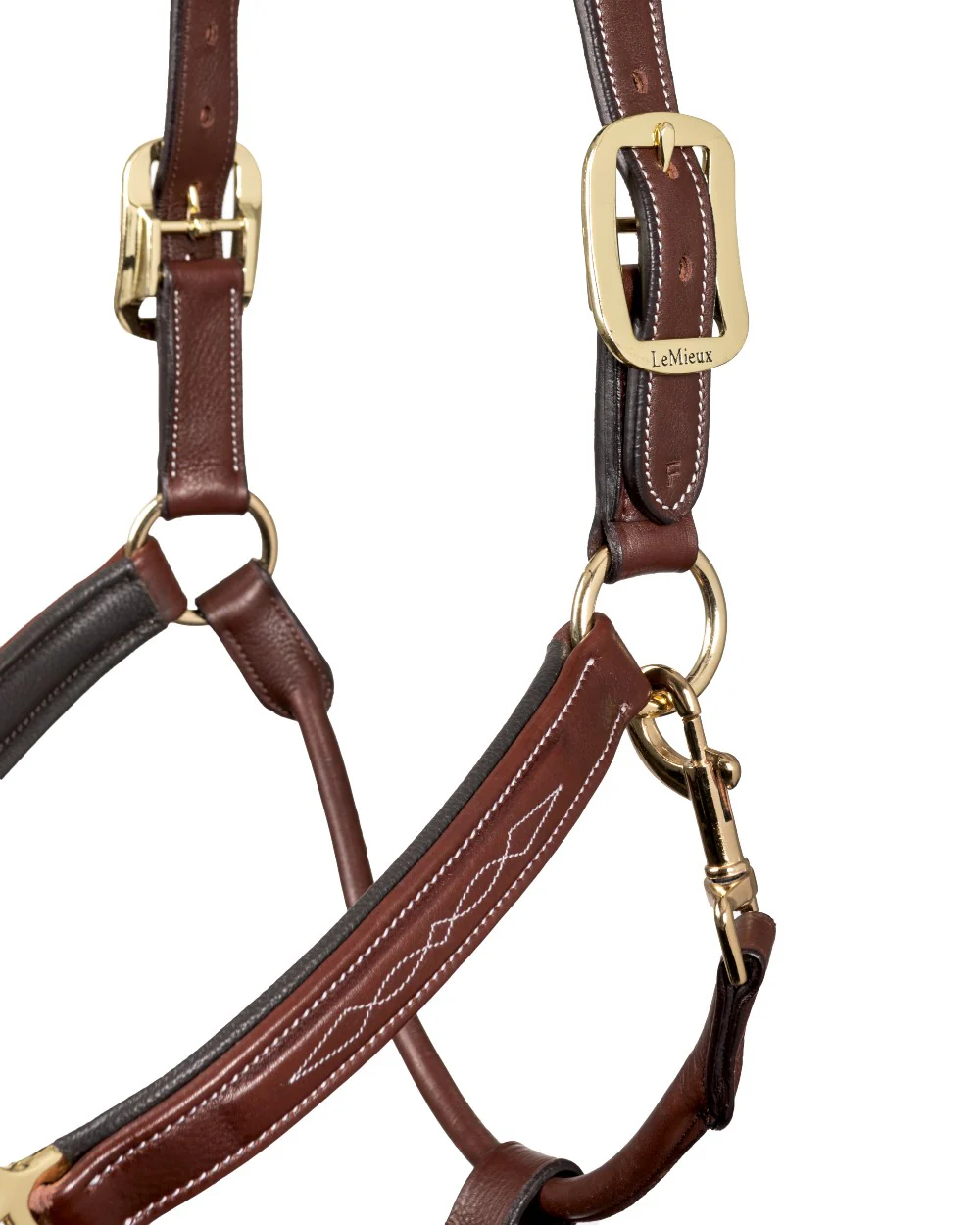 LeMieux Stitched Leather Headcollar - Image 8
