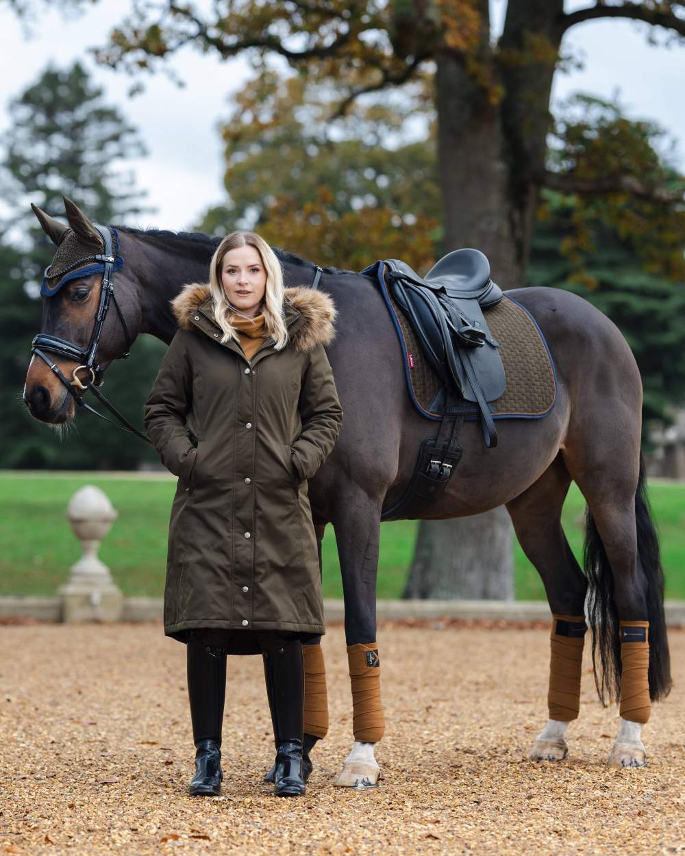 LeMieux Suede Dressage Square - Image 2