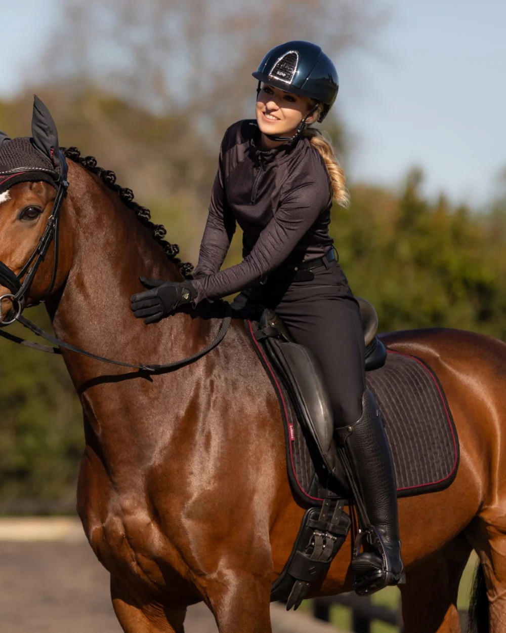 LeMieux Suede Dressage Square - Image 5