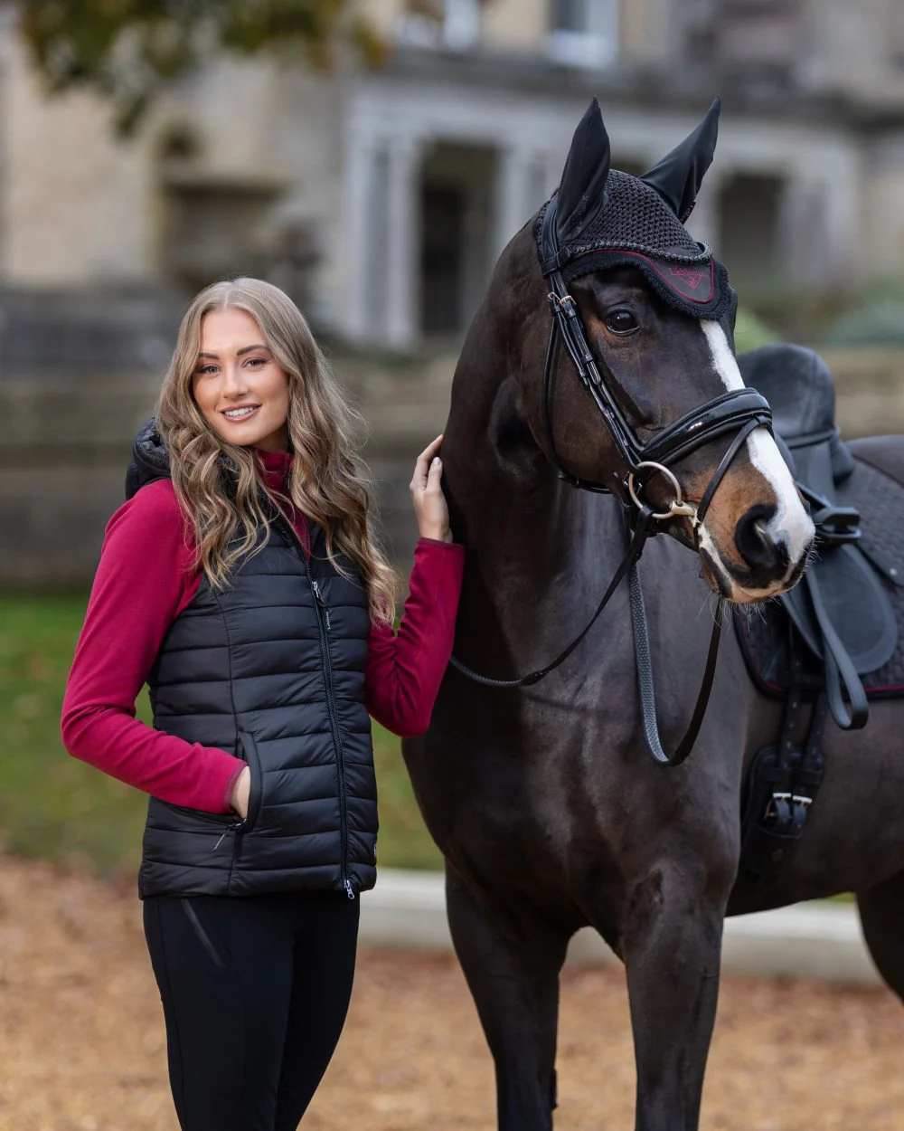 LeMieux Tilly Hooded Puffer Gilet - Image 11