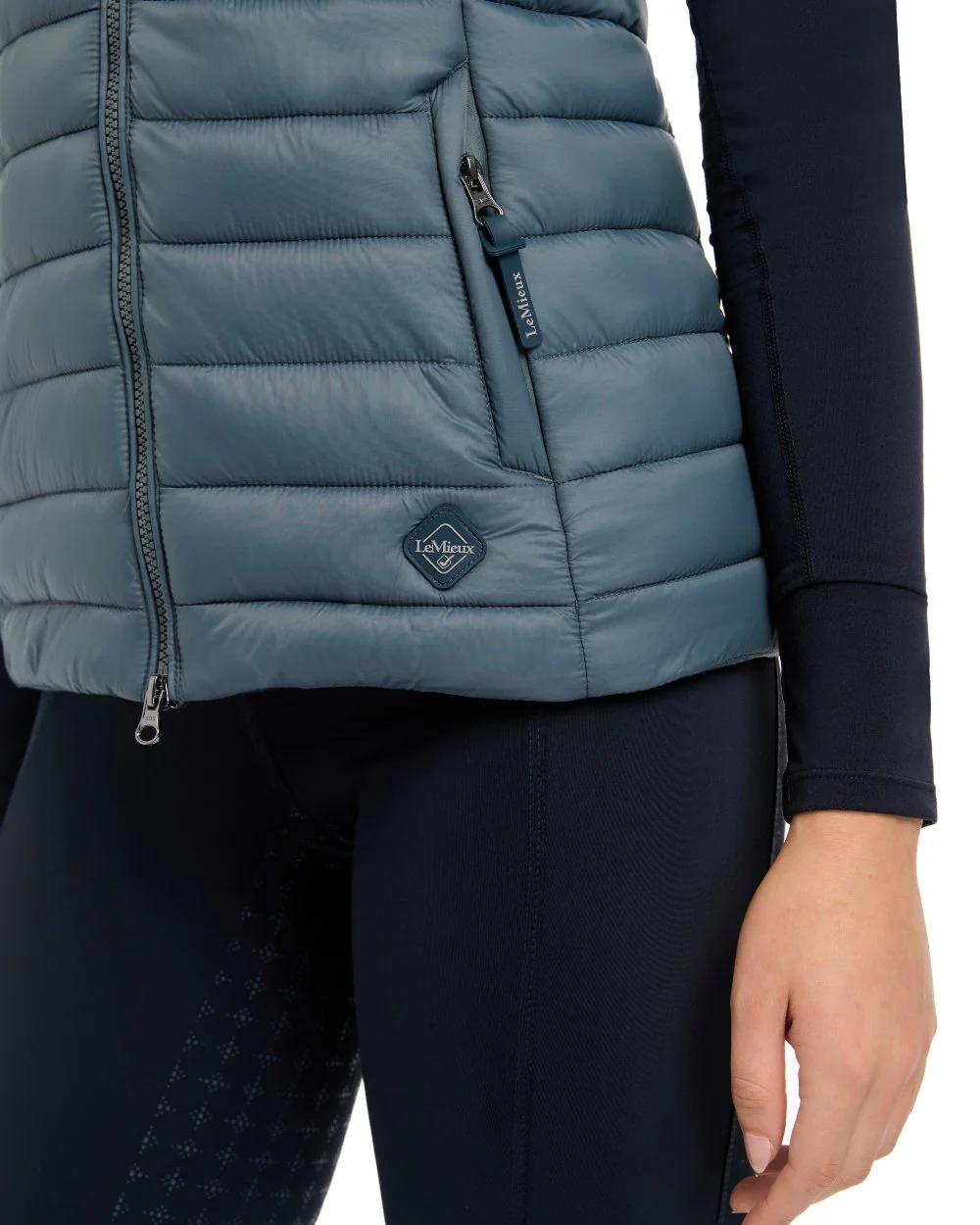 LeMieux Tilly Hooded Puffer Gilet - Image 17