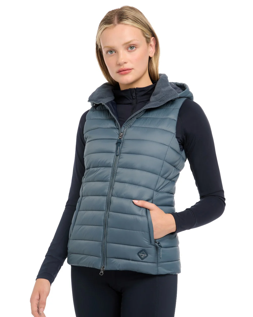LeMieux Tilly Hooded Puffer Gilet - Image 19