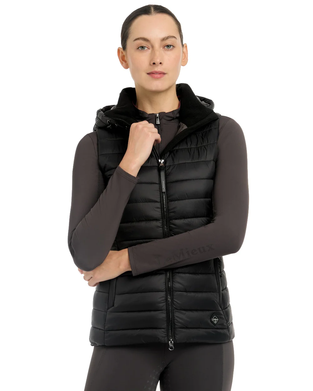 LeMieux Tilly Hooded Puffer Gilet - Image 2