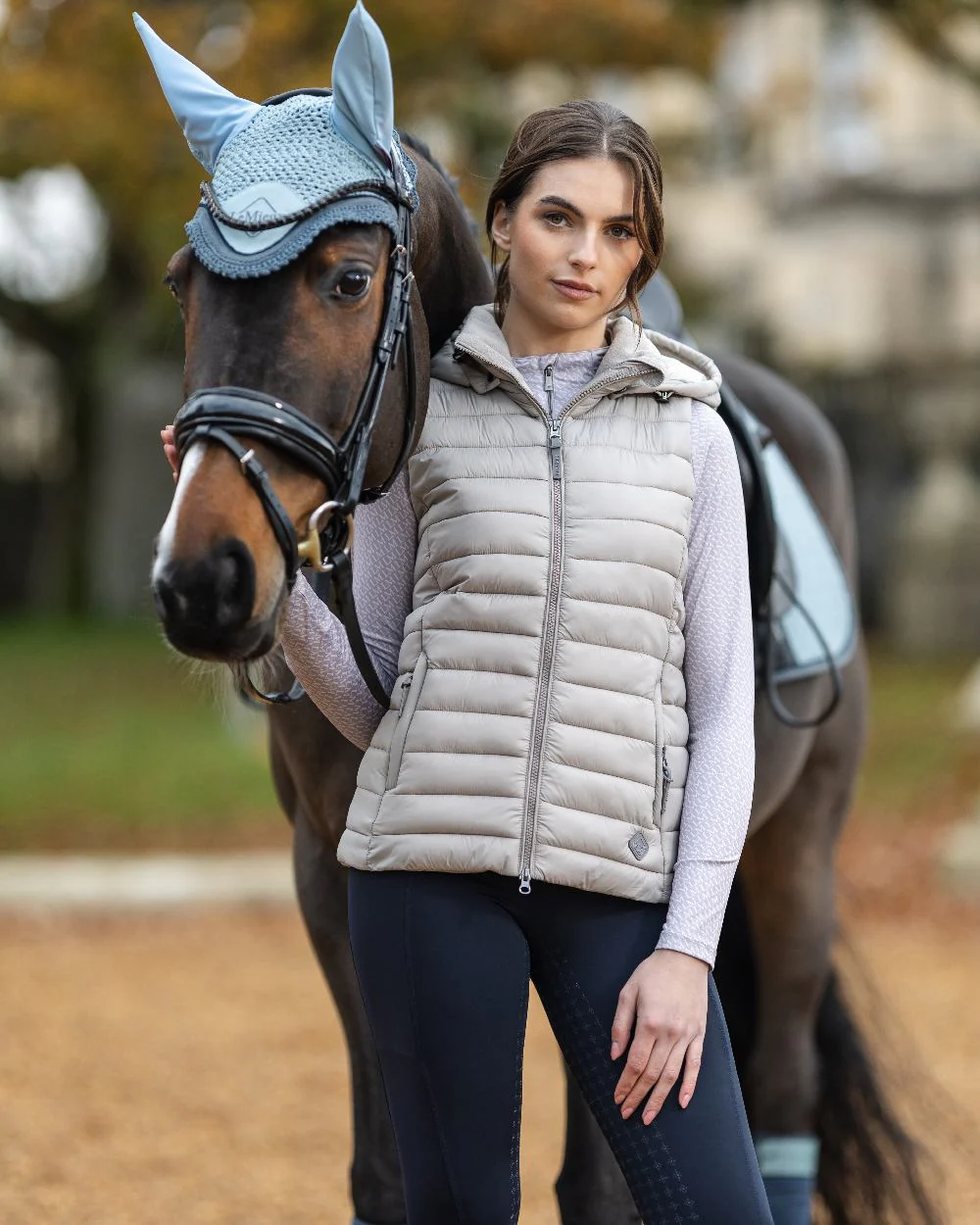 LeMieux Tilly Hooded Puffer Gilet - Image 5