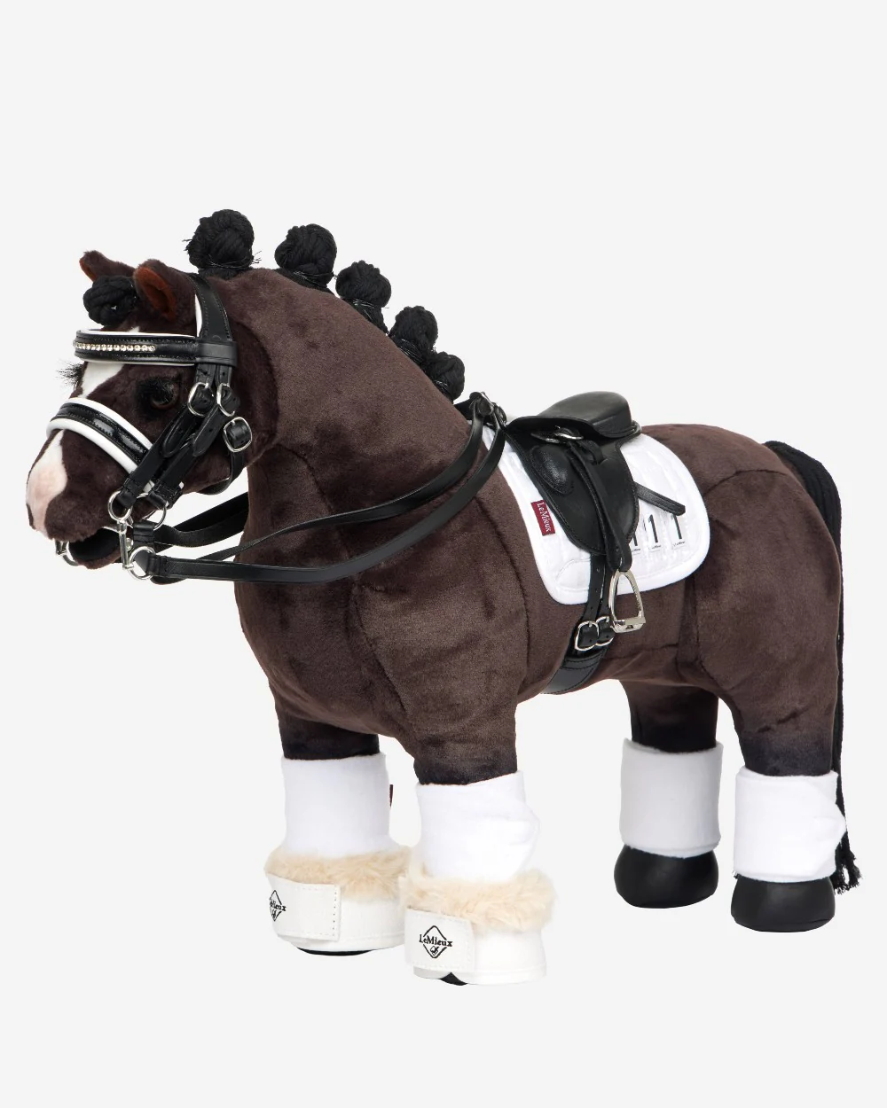 LeMieux Toy Pony Double Bridle Black - Image 3