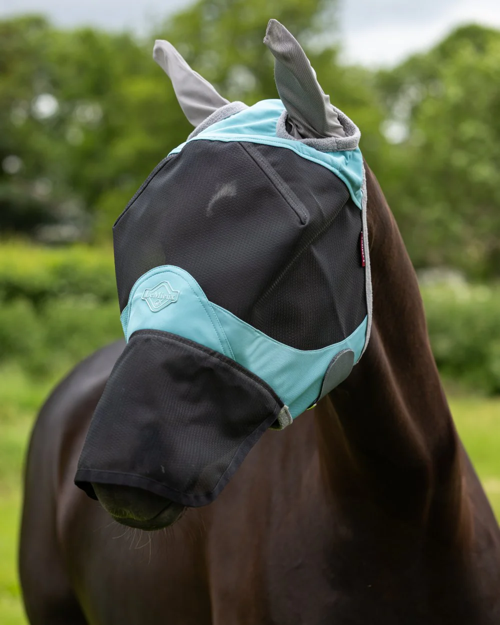 LeMieux Visor Tek Full Fly Mask - Image 4