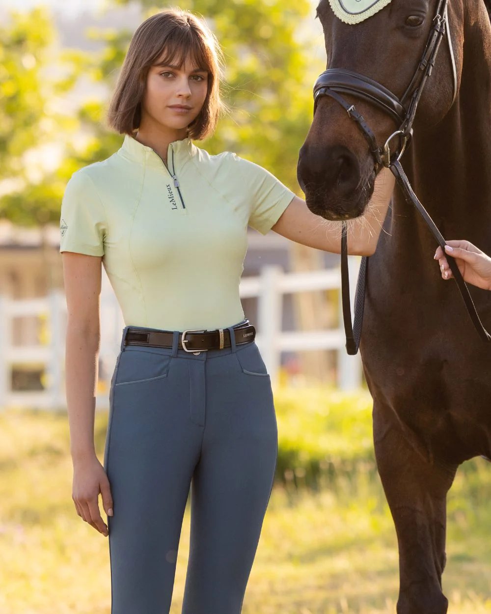 LeMieux Womens Classique Short Sleeve Base Layer - Image 9