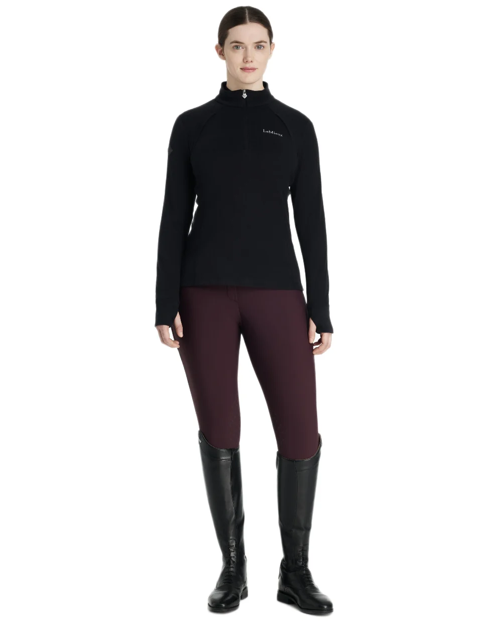 LeMieux Womens Frances Quarter Zip Fleece - Image 4
