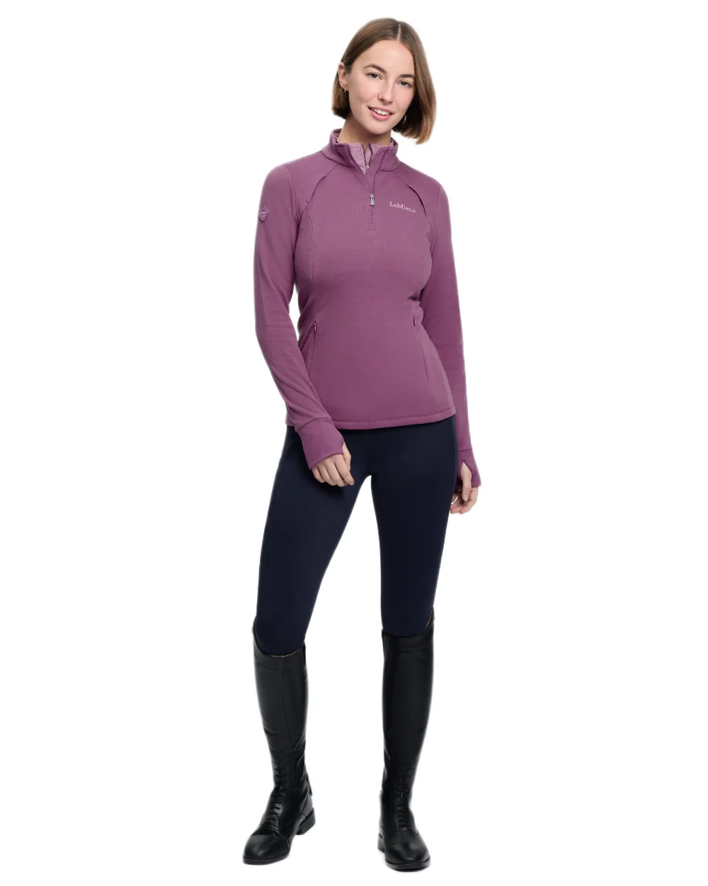 LeMieux Womens Frances Quarter Zip Fleece - Image 9