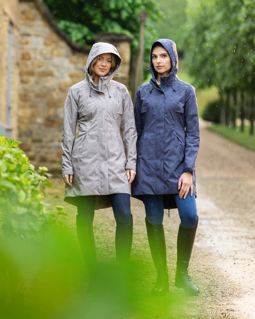LeMieux Womens Grace Long Rain Jacket - Image 6