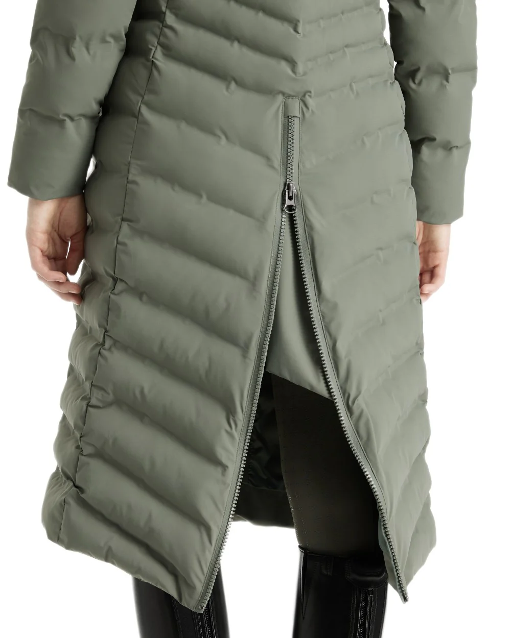 LeMieux Womens Hayley Water Resistant Longline Puffer Coat - Image 16