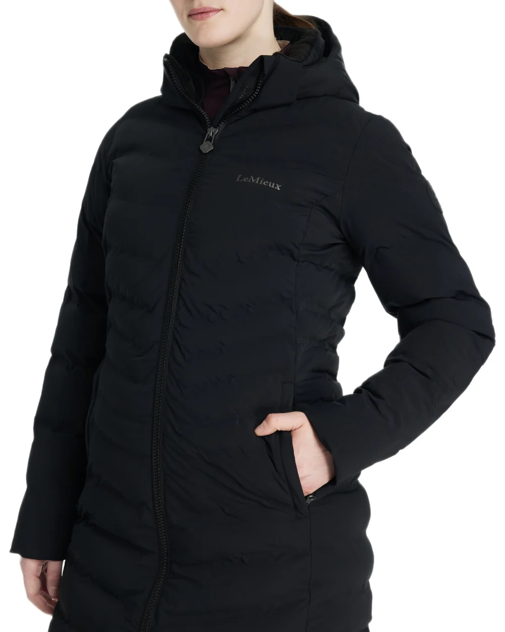 LeMieux Womens Hayley Water Resistant Longline Puffer Coat - Image 7