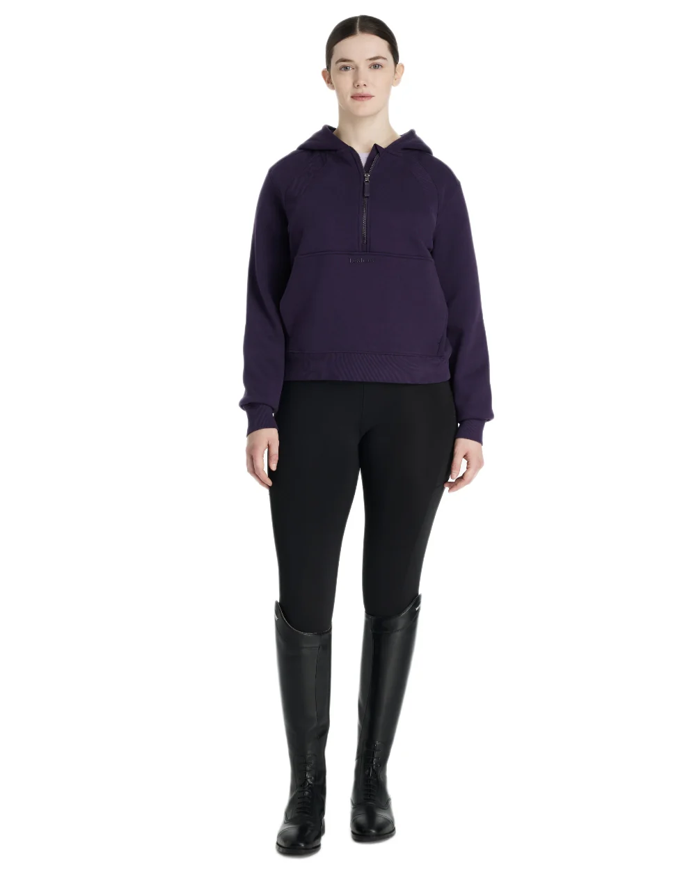 LeMieux Womens Henrietta Half Zip Hoodie - Image 11