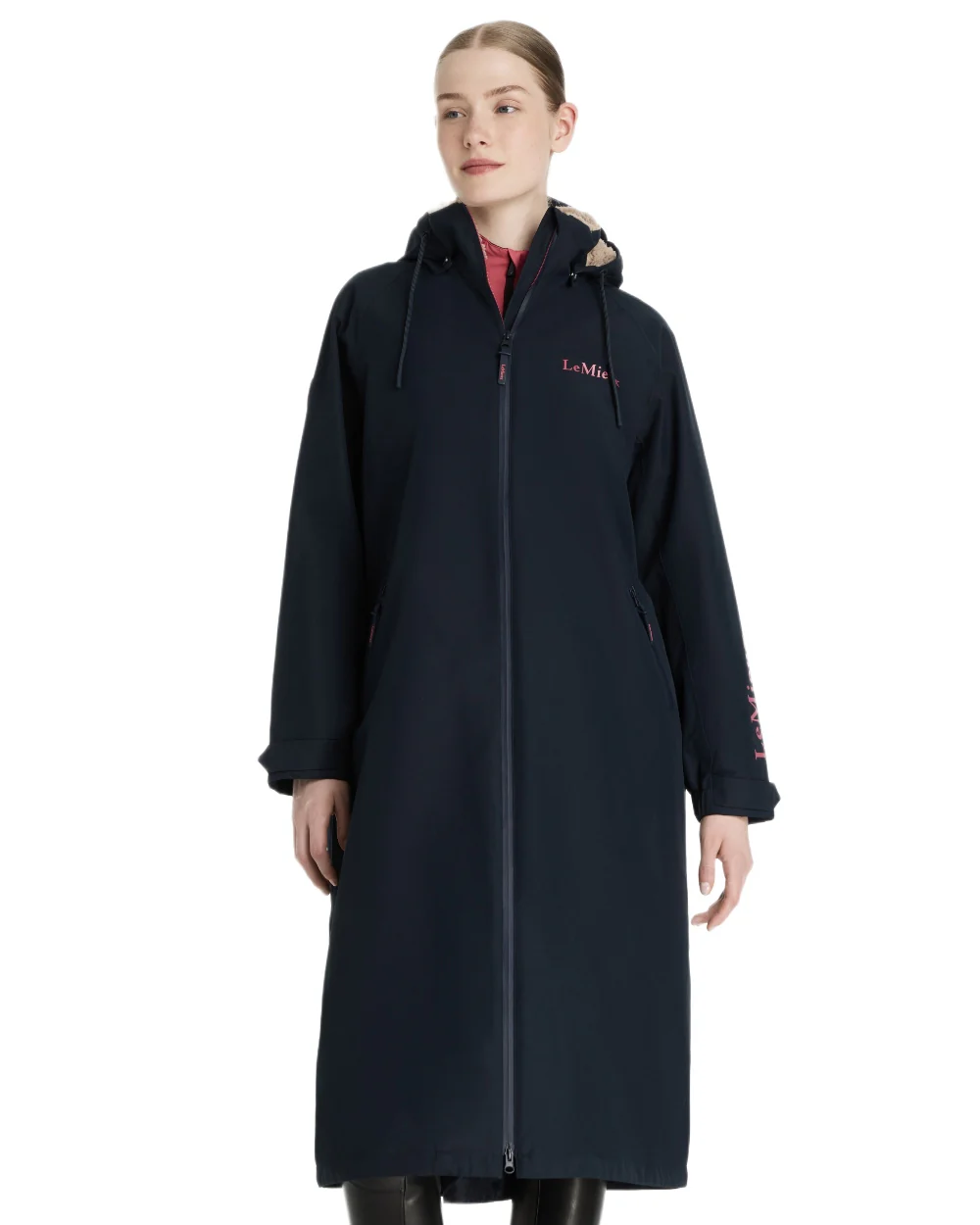 LeMieux Womens HydroShield Robe Long Coat - Image 12