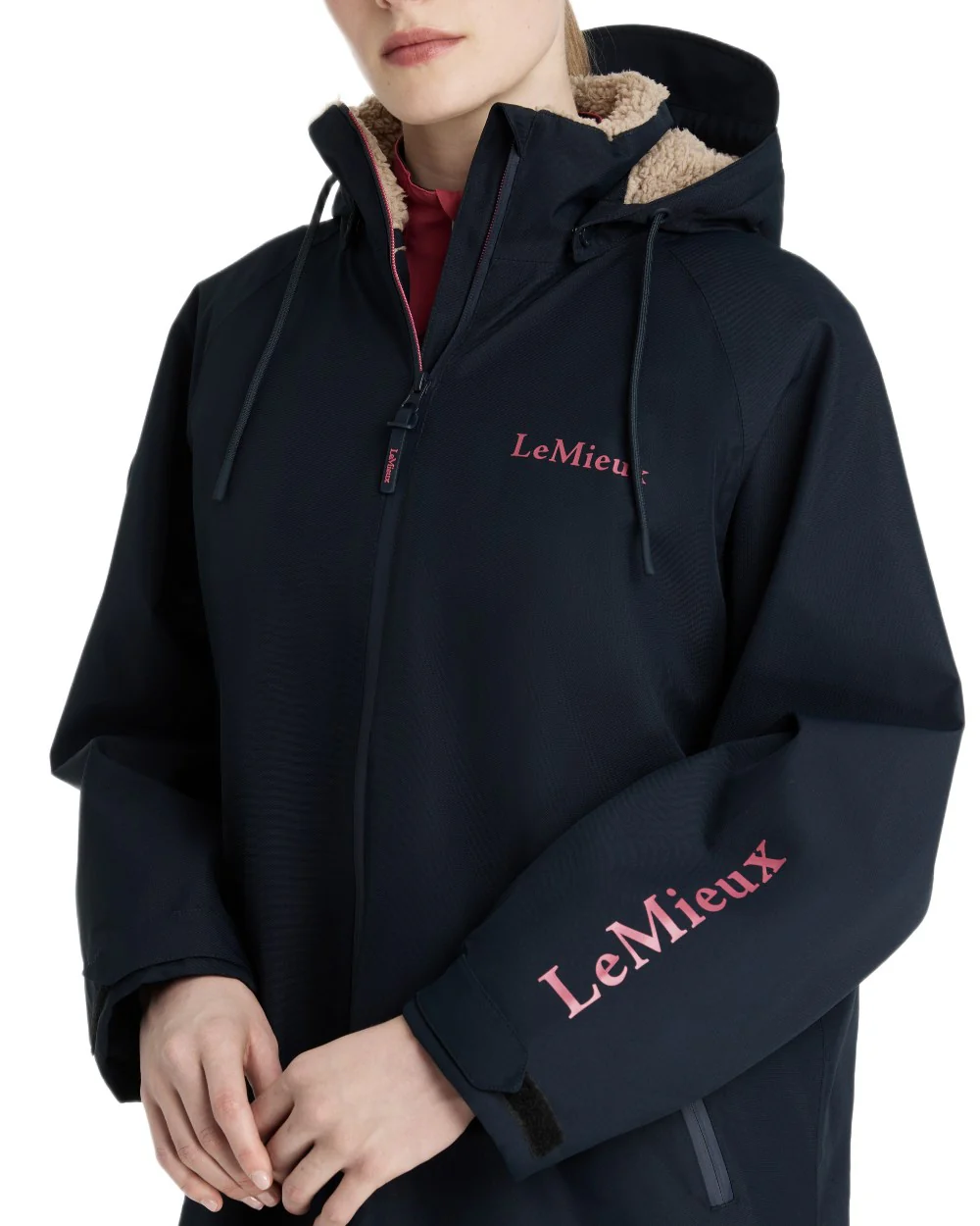 LeMieux Womens HydroShield Robe Long Coat - Image 14