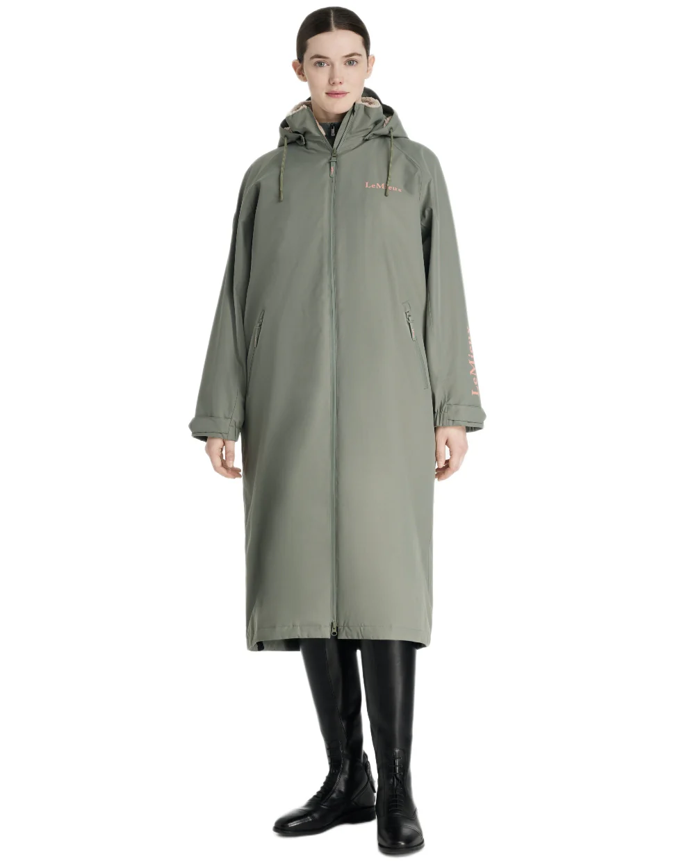 LeMieux Womens HydroShield Robe Long Coat - Image 17