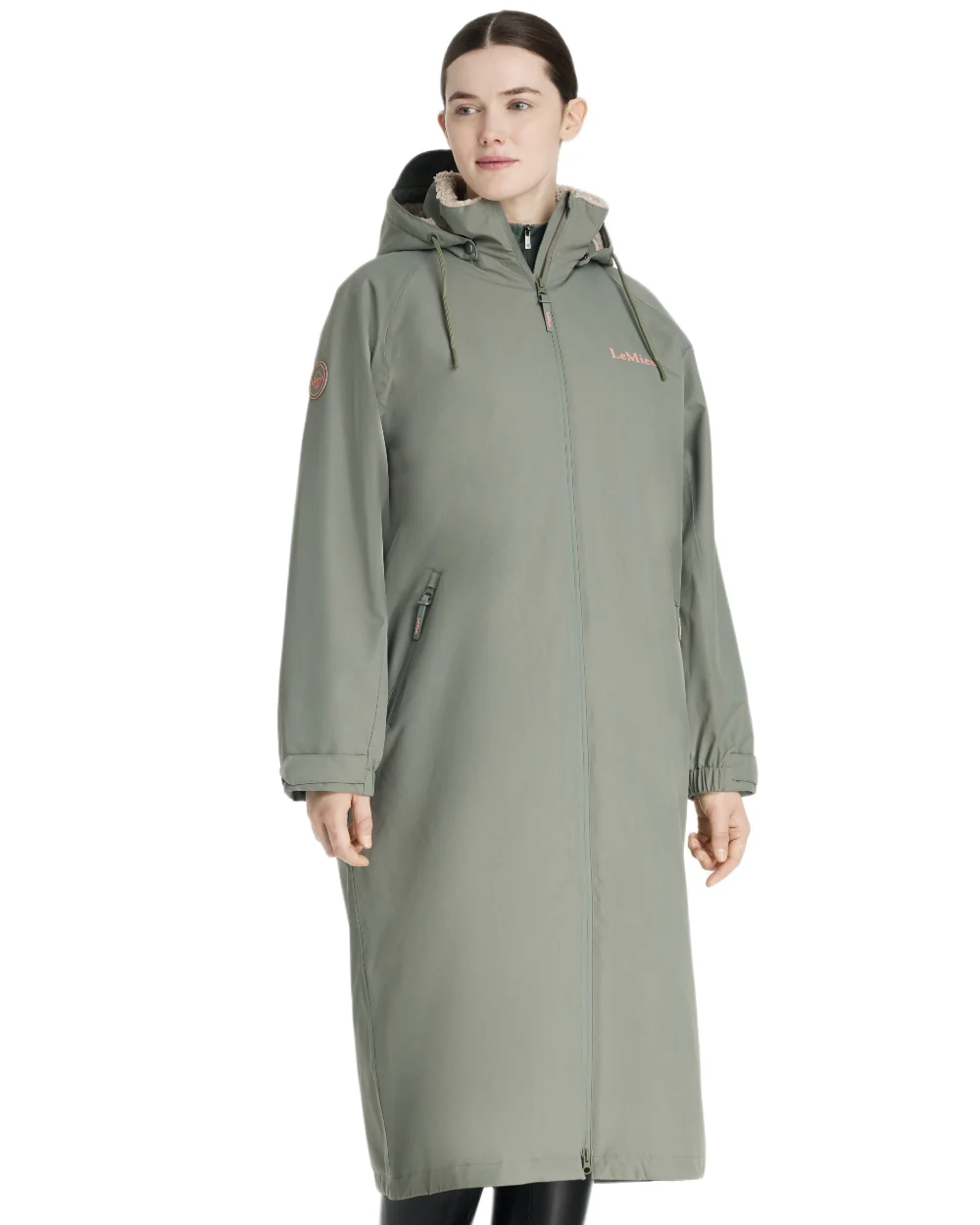 LeMieux Womens HydroShield Robe Long Coat - Image 18